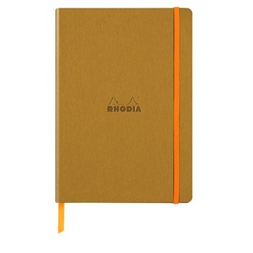 Rhodiarama softcover A5 L gold