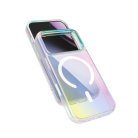Epico Holographic Hero Mag+ Case | iPhone 18 Pro | Transparent  &  Holographic | Qi2  &  MagSafe Compatible | Crossbody Ready | Camera Island Protector