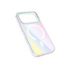Epico Holographic Hero Mag+ Case | iPhone 18 Pro | Transparent  &  Holographic | Qi2  &  MagSafe Compatible | Crossbody Ready | Camera Island Protector