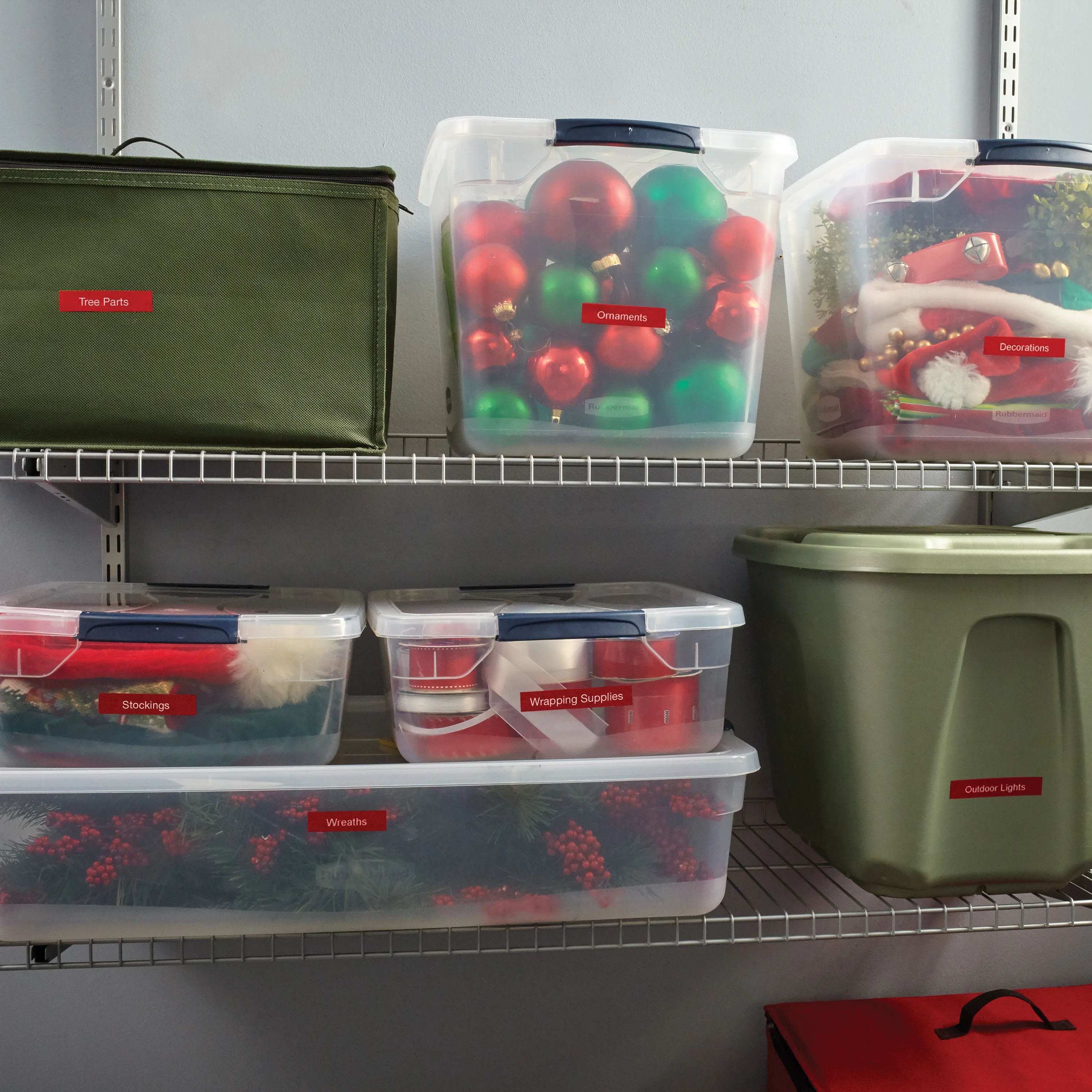 DYMO D1 Durable 12 mm x 3 M, White on Red