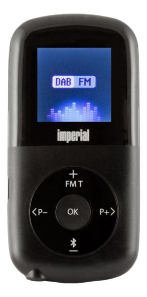 Imperial Dabman 1, fickradio, DAB+, FM, Bluetooth, 3,5mm, svart