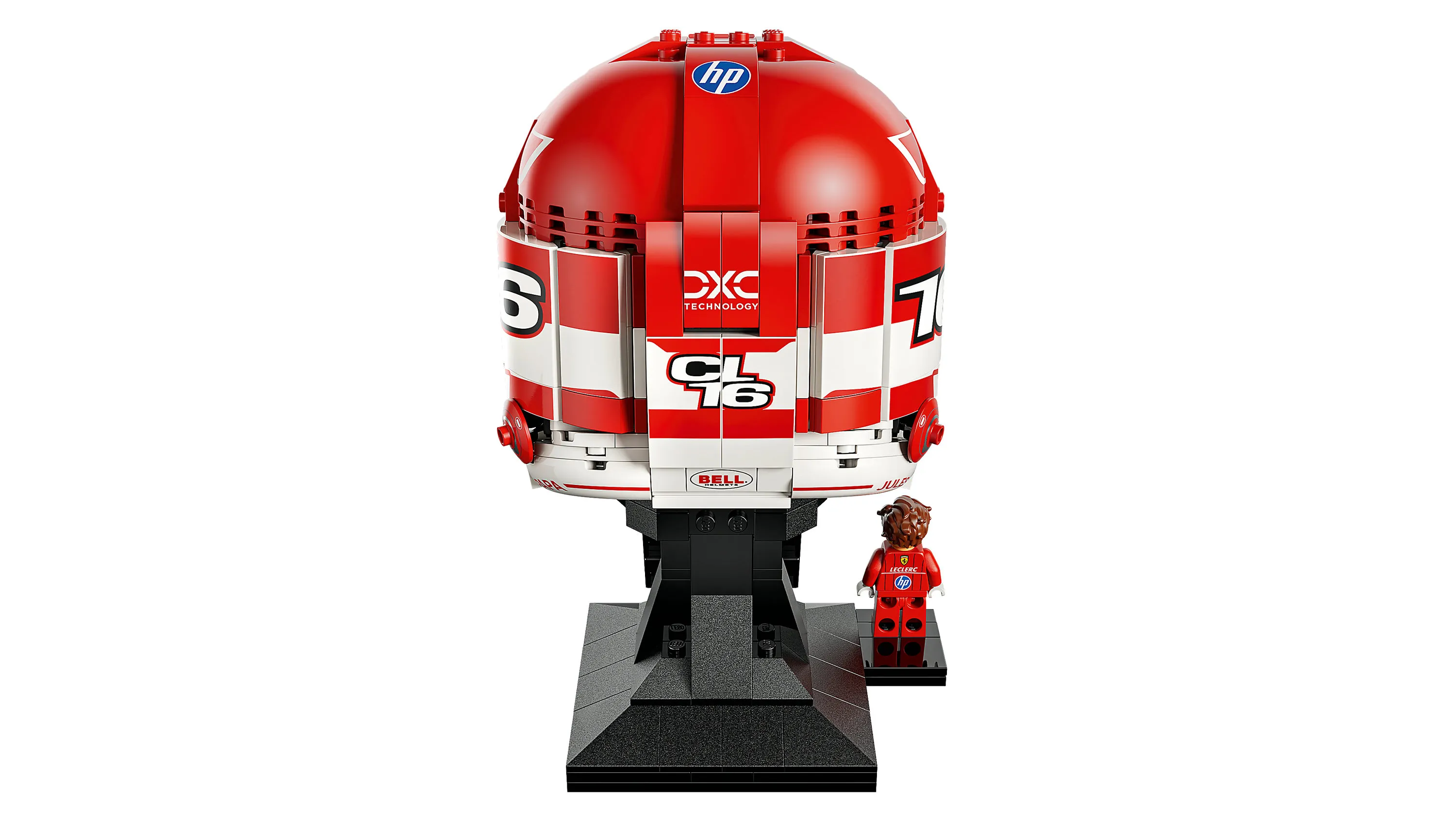 LEGO Editions Scuderia Ferrari HP Helmet &mdash; Charles Leclerc 43014