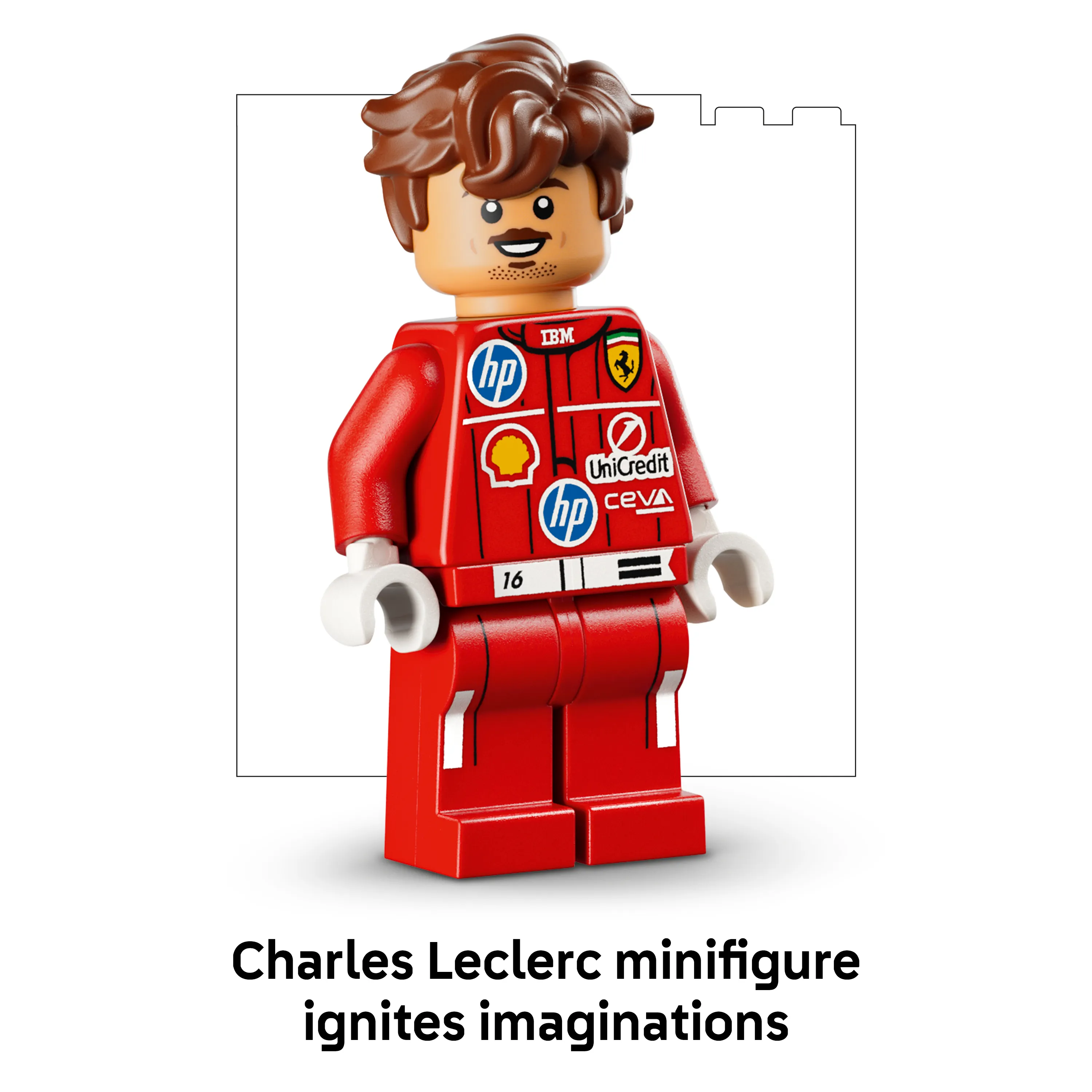 LEGO Editions Scuderia Ferrari HP Helmet &mdash; Charles Leclerc 43014