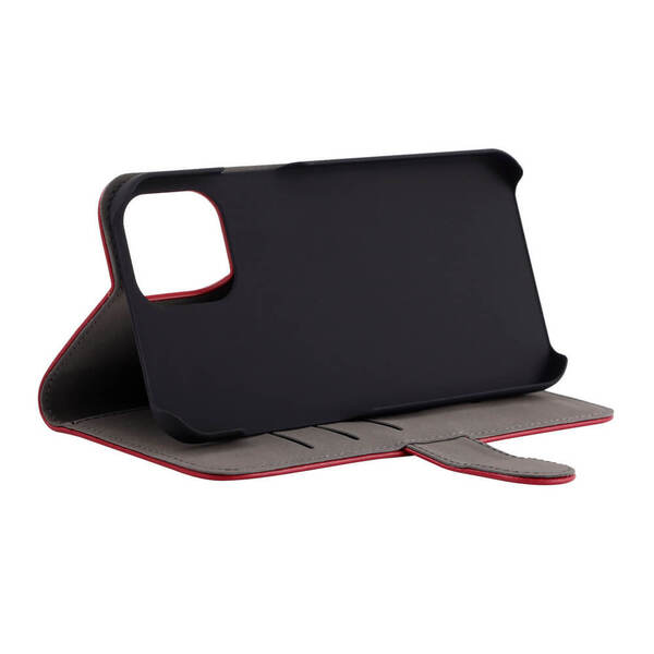 GEAR Wallet, iPhone 12 Pro Max - plånboksfodral, Röd