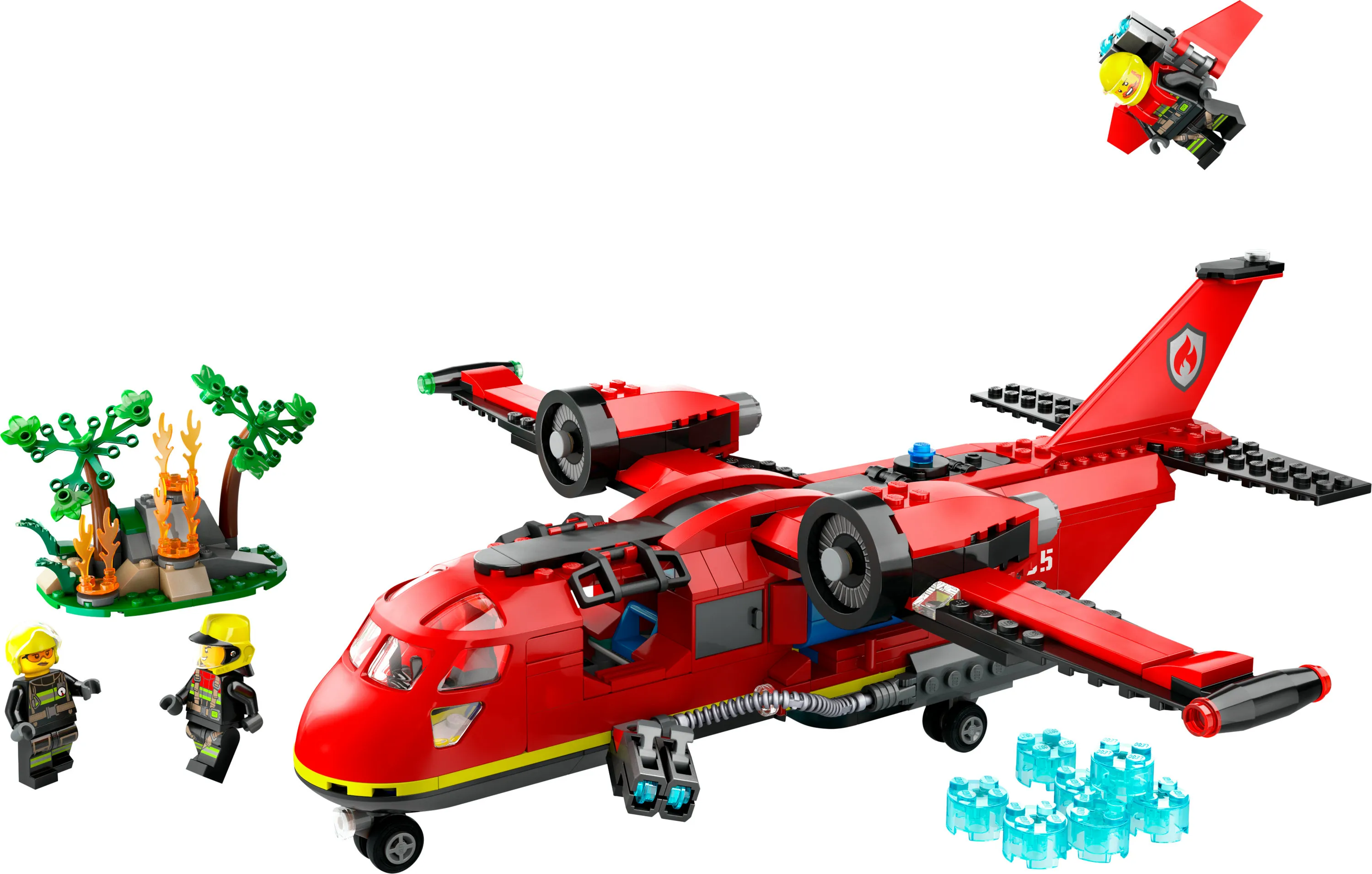 Lego City Fire Rescue Plane 60413