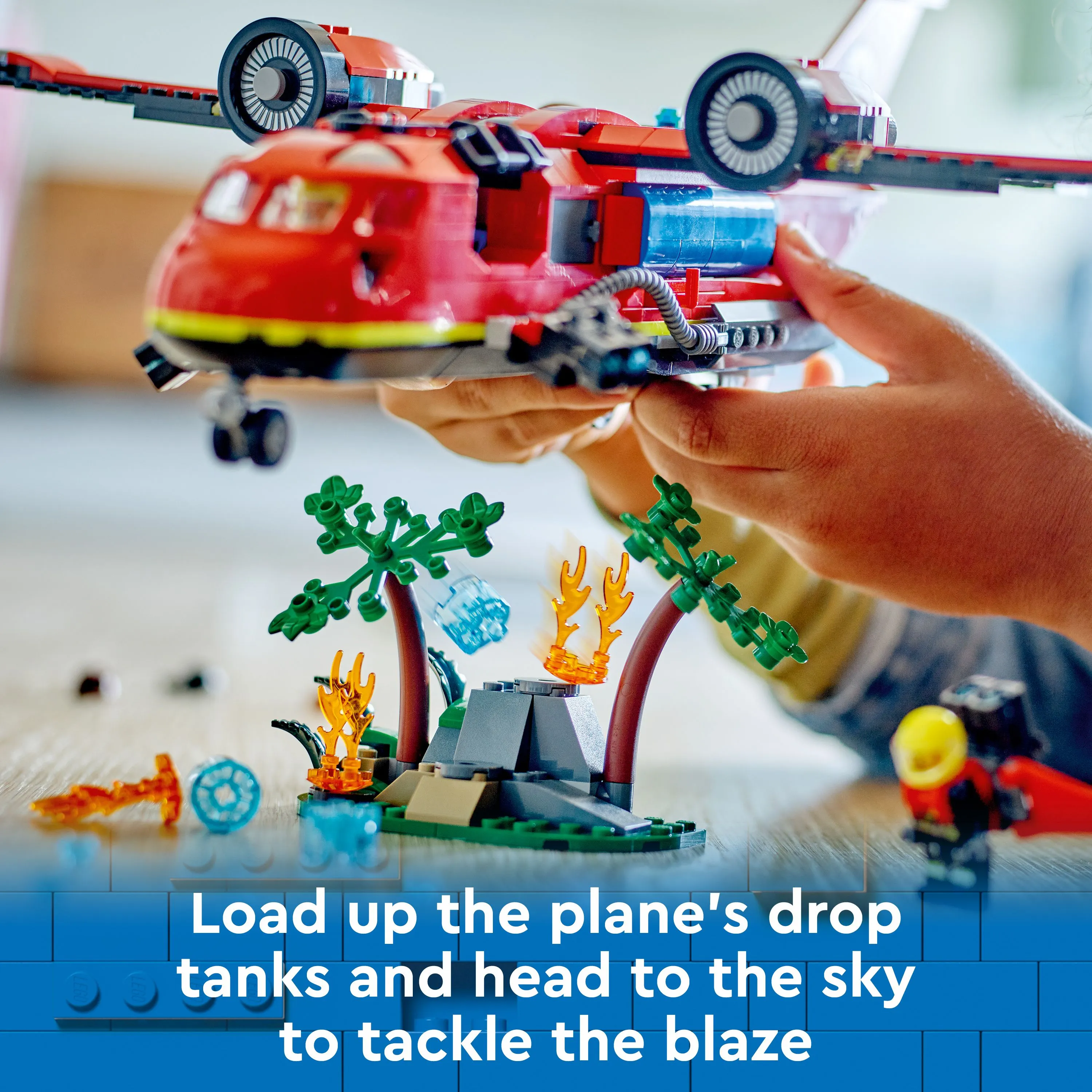 Lego City Fire Rescue Plane 60413