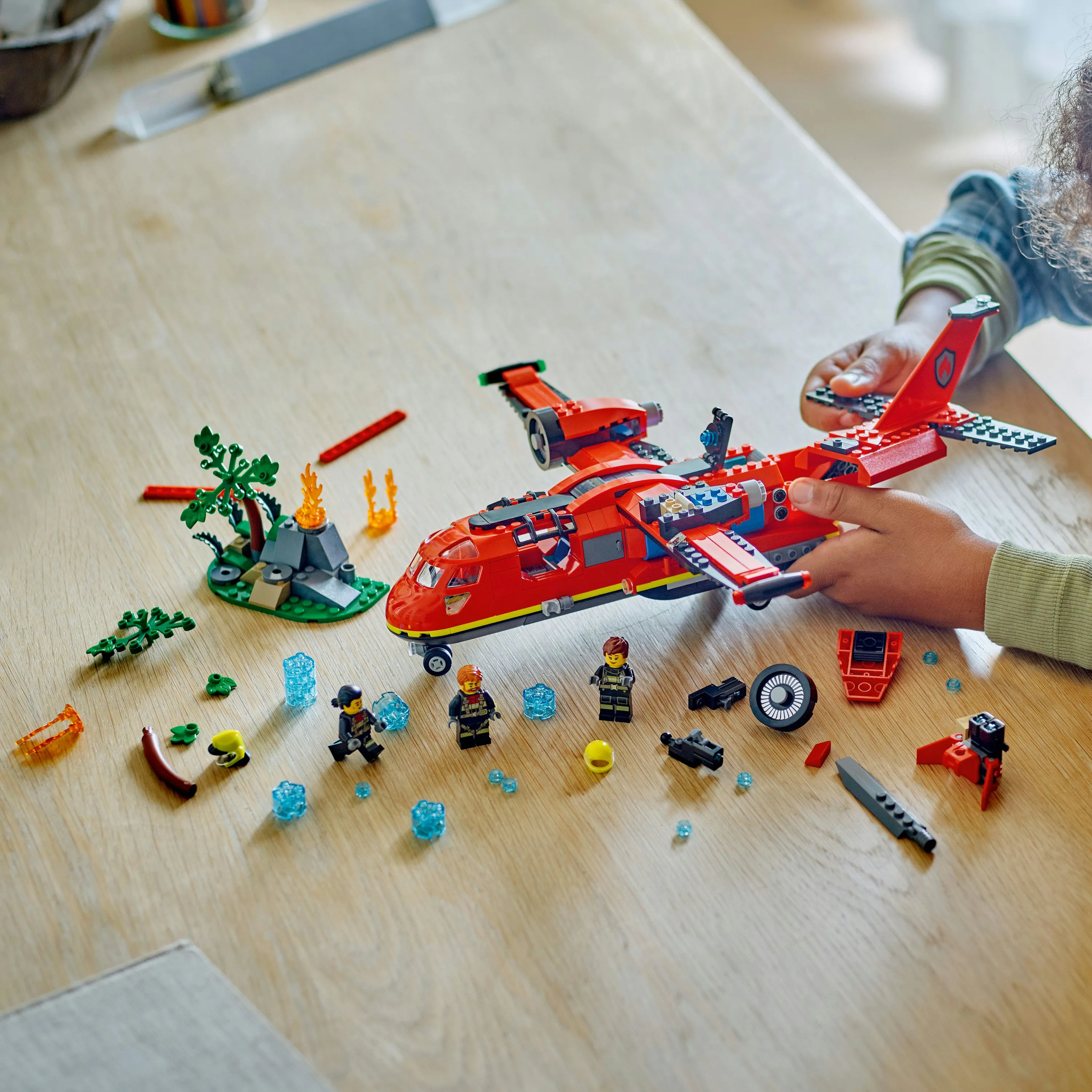 Lego City Fire Rescue Plane 60413