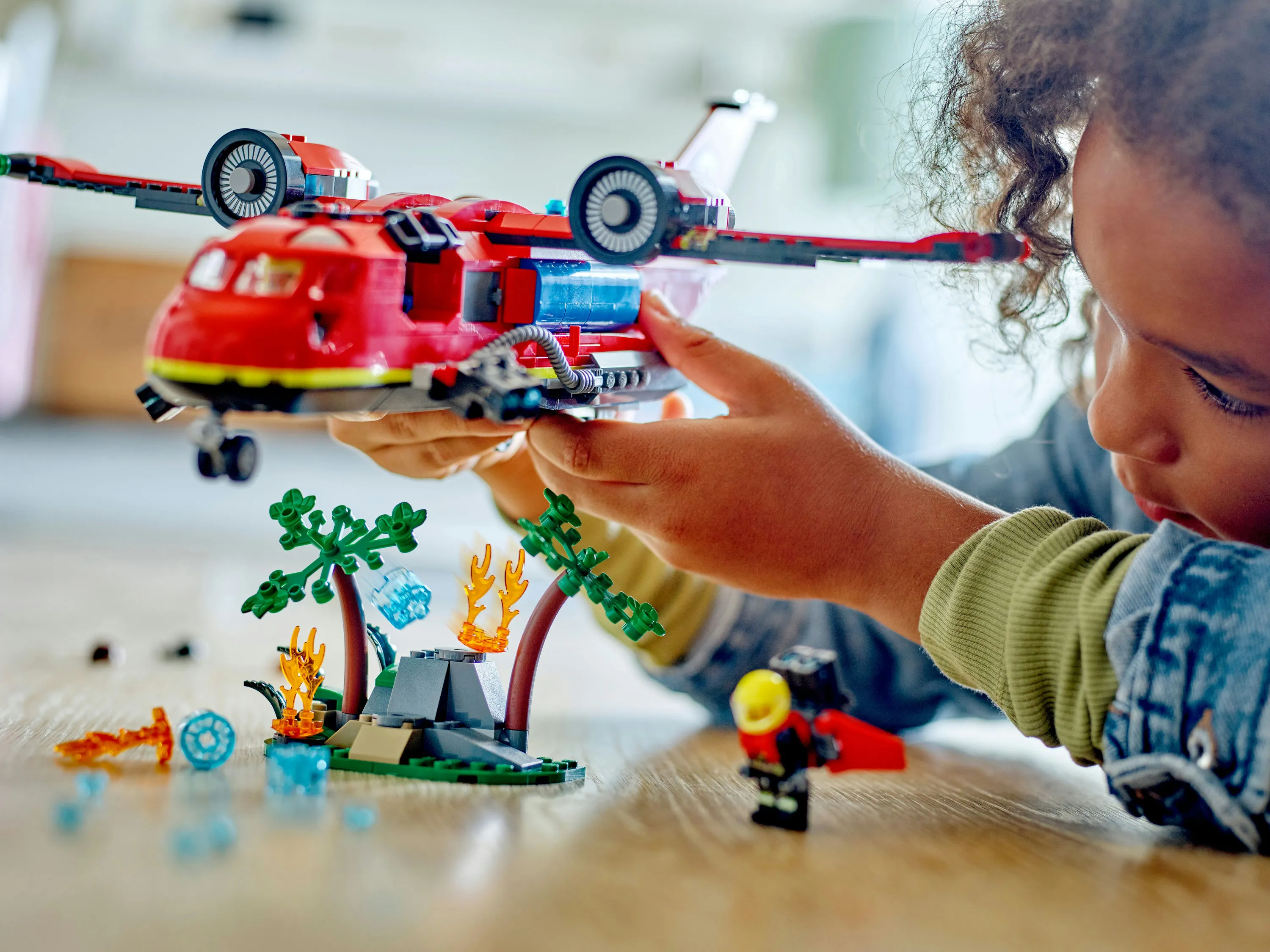 Lego City Fire Rescue Plane 60413