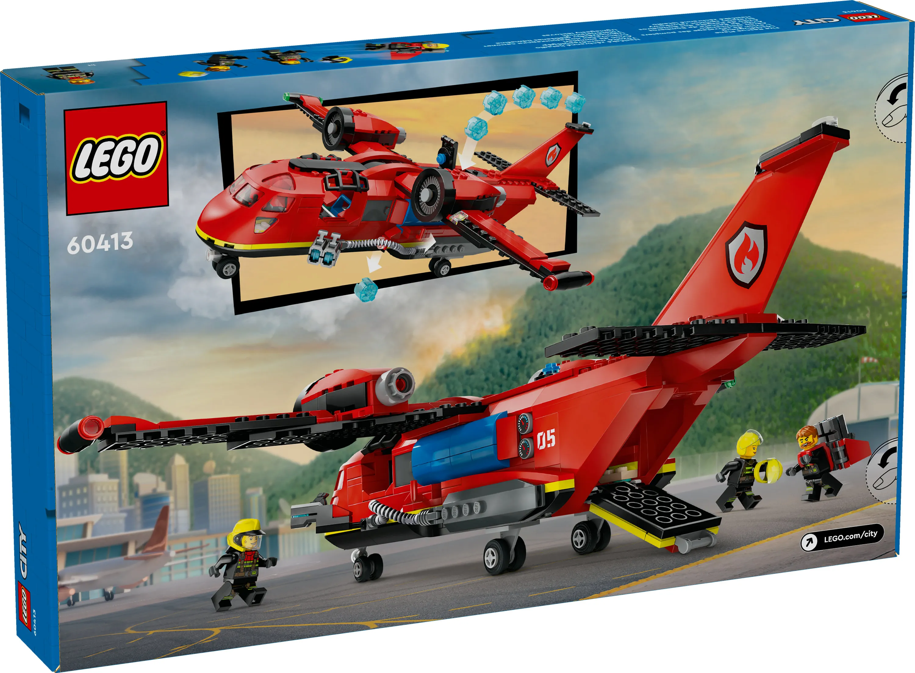 Lego City Brandräddningsplan 60413