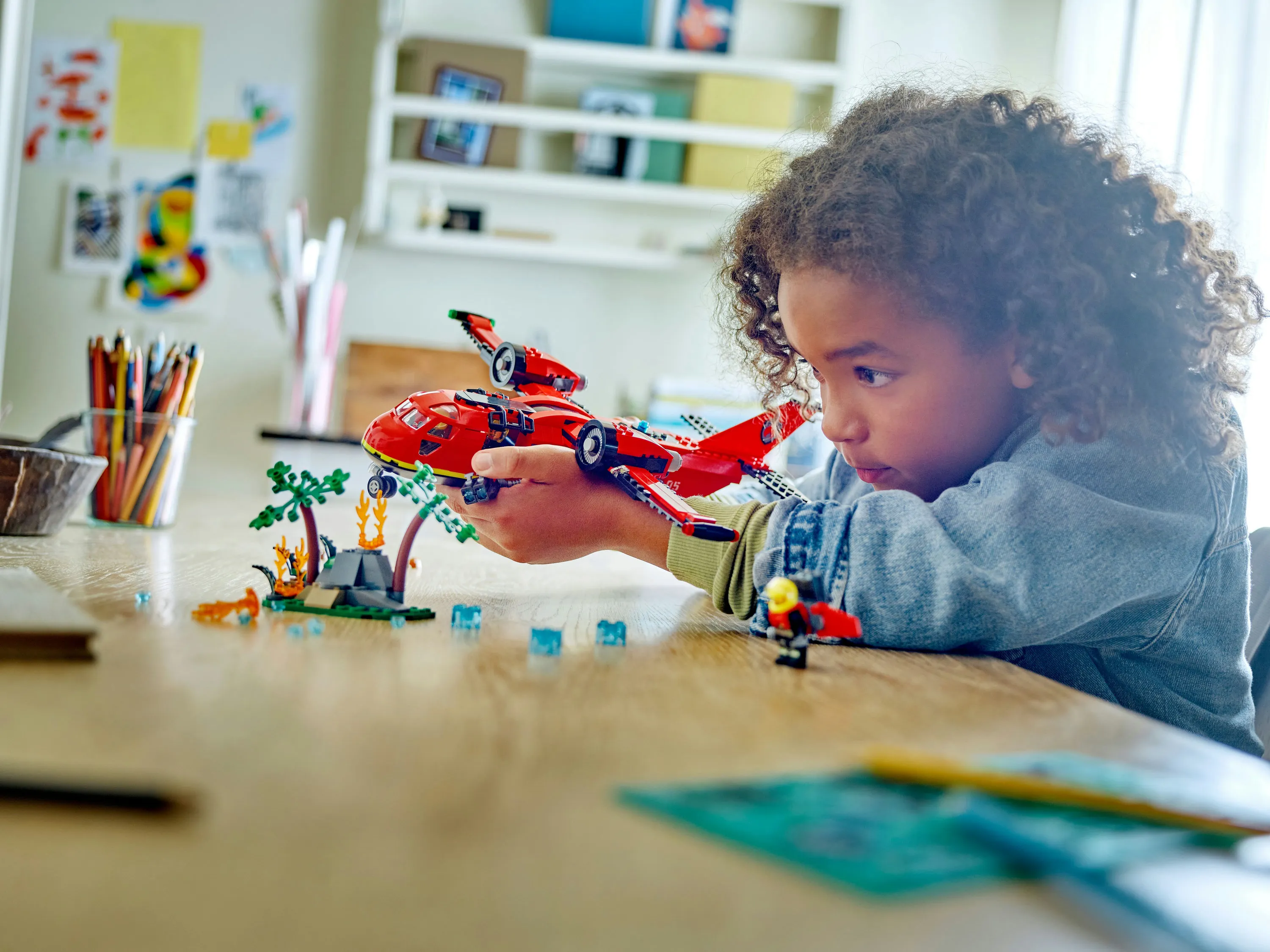 Lego City Fire Rescue Plane 60413