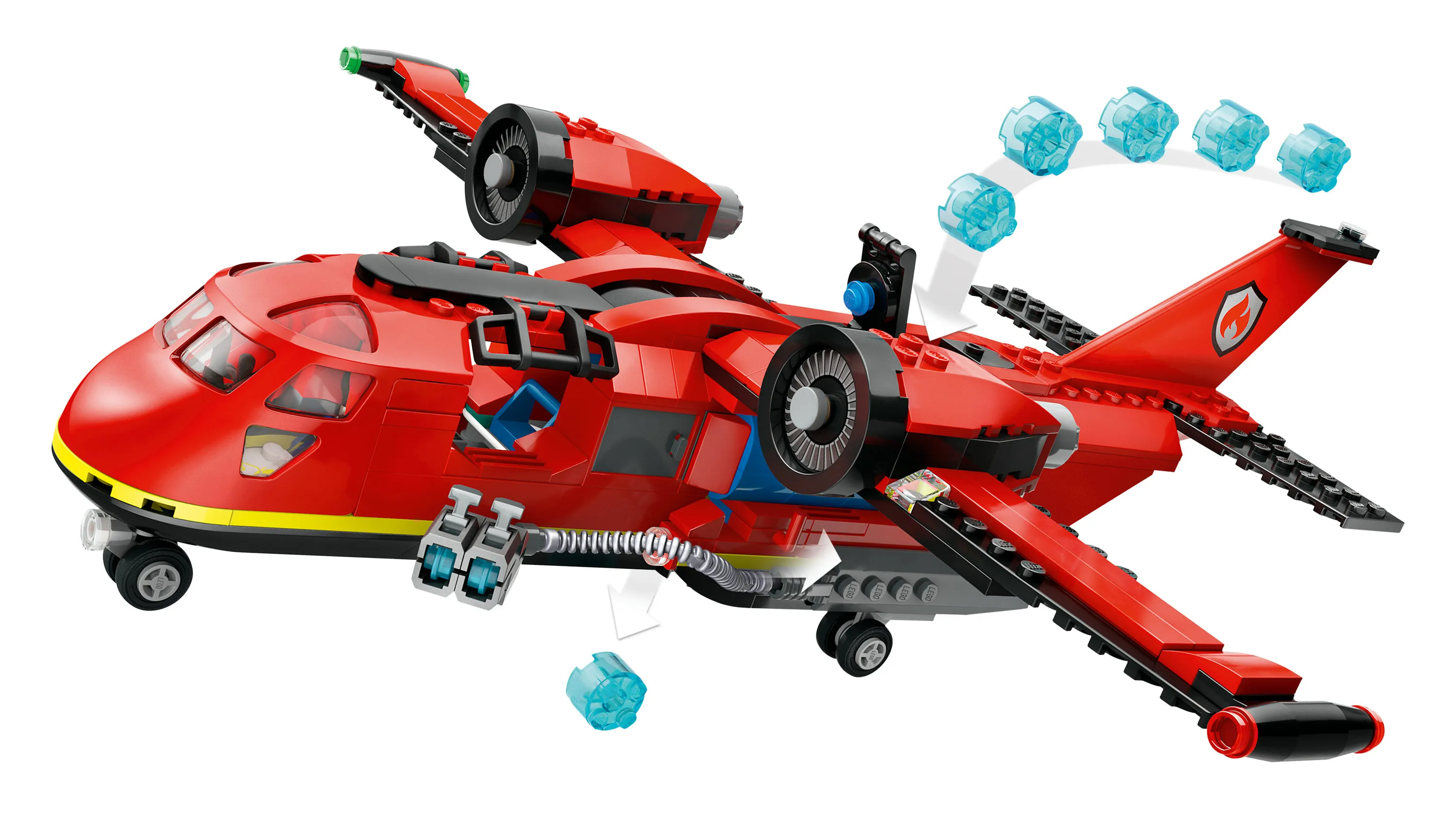 Lego City Fire Rescue Plane 60413