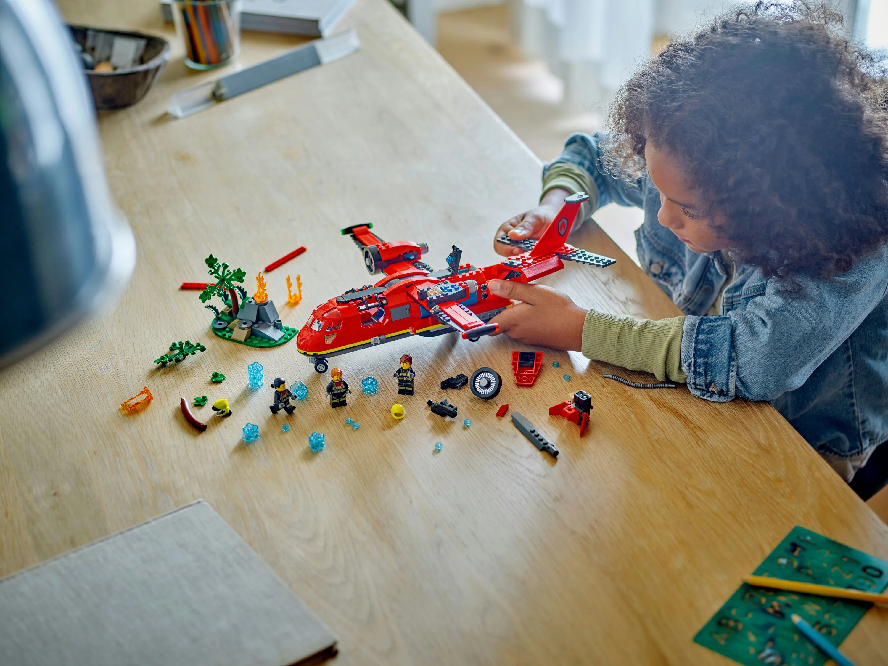 Lego City Fire Rescue Plane 60413