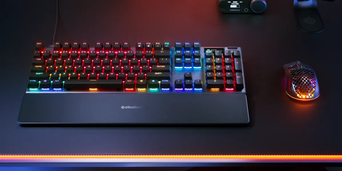 SteelSeries Apex Pro Gen3, OmniPoint 3.0 - gaming keyboard, black