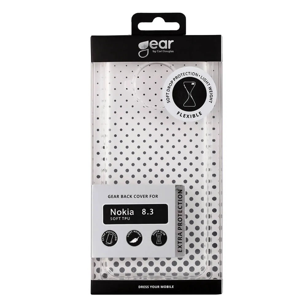 GEAR TPU, Nokia 8.3 - Case, Transparent