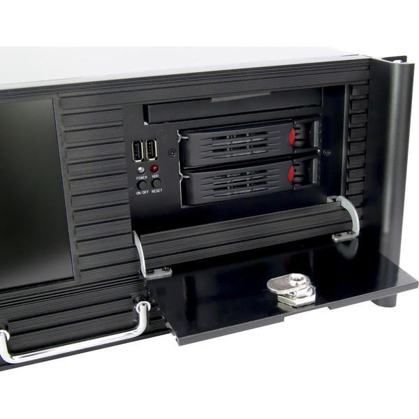 Inter-Tech 4452-TFT Rackversion ATX Sort
