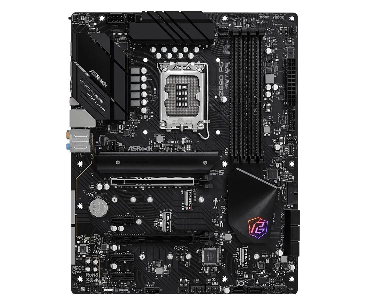 ASRock Z690 PG Riptide DDR4 ATX - moderkort