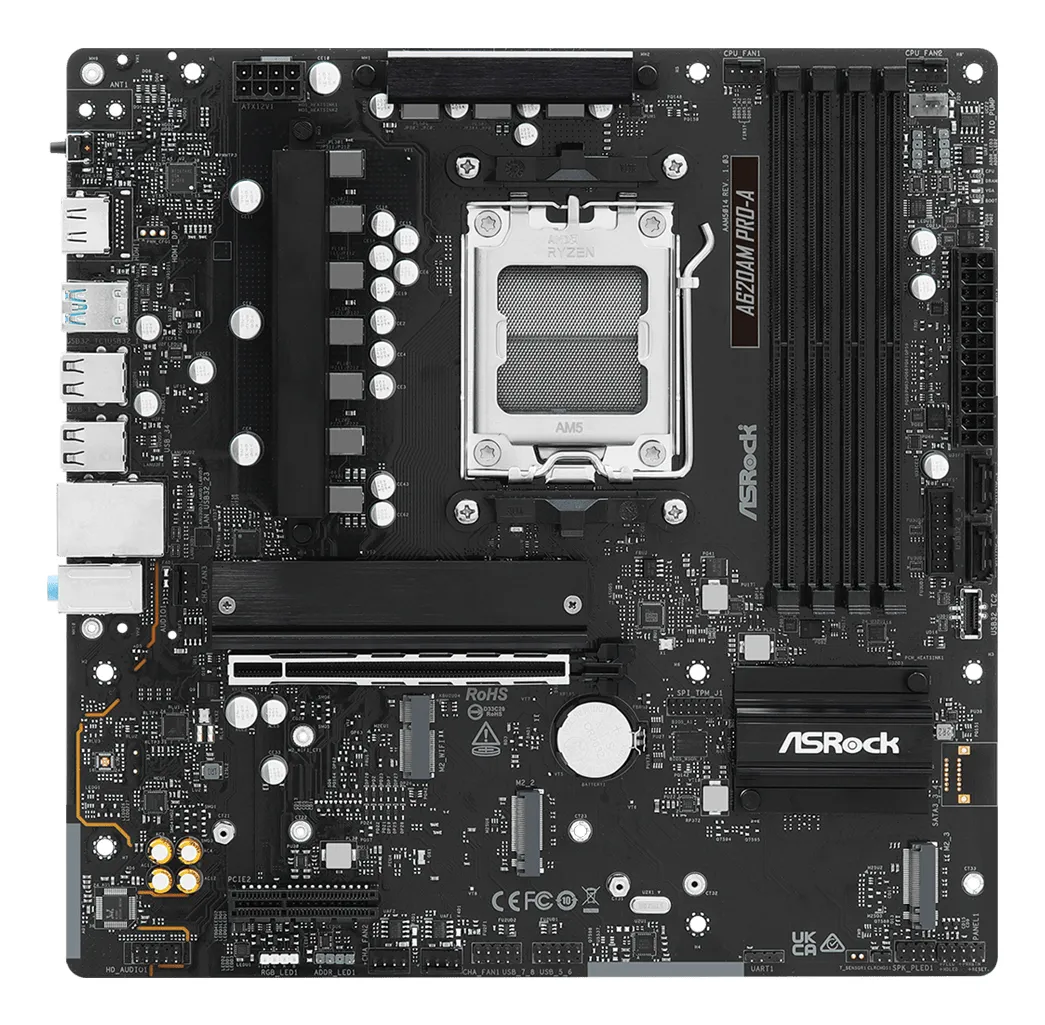 ASRock A620AM PRO-A AM5 mATX Motherboard
