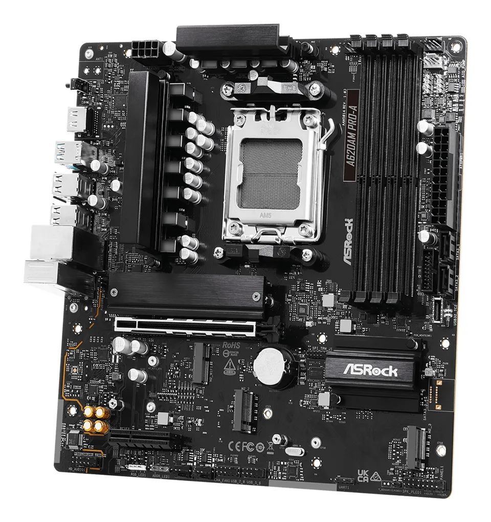 ASRock A620AM PRO-A AM5 mATX Motherboard
