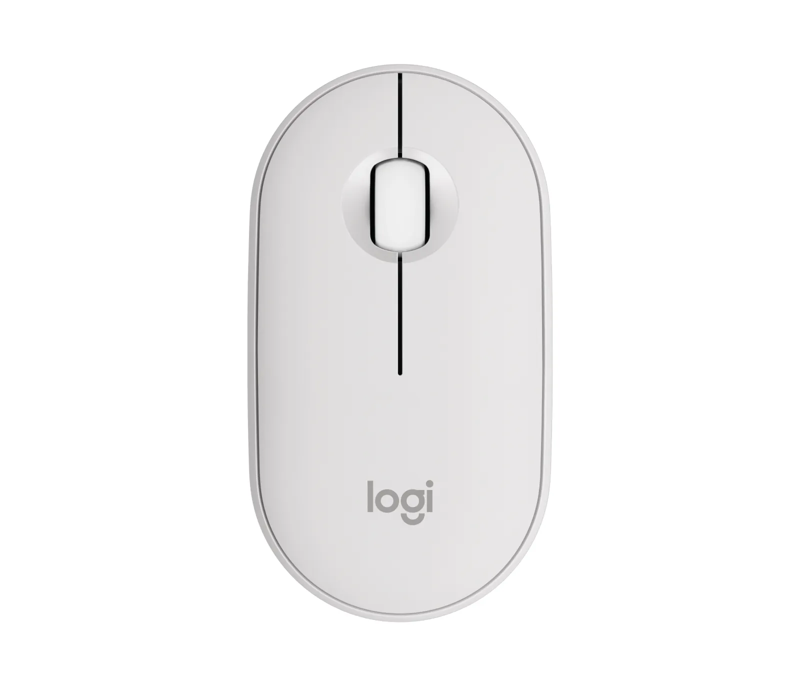 Logitech Pebble Mouse 2 M350s tr&aring;dl&ouml;s mus, vit