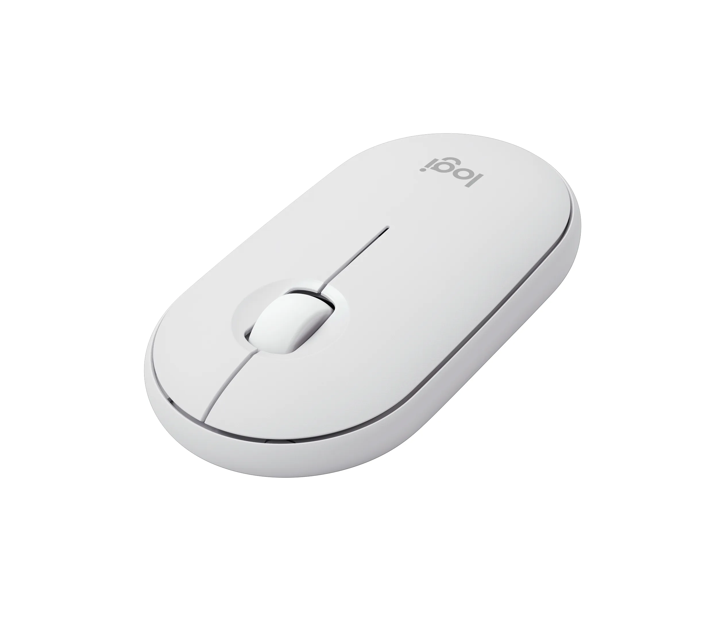 Logitech Pebble Mouse 2 M350s Wireless Mouse, White