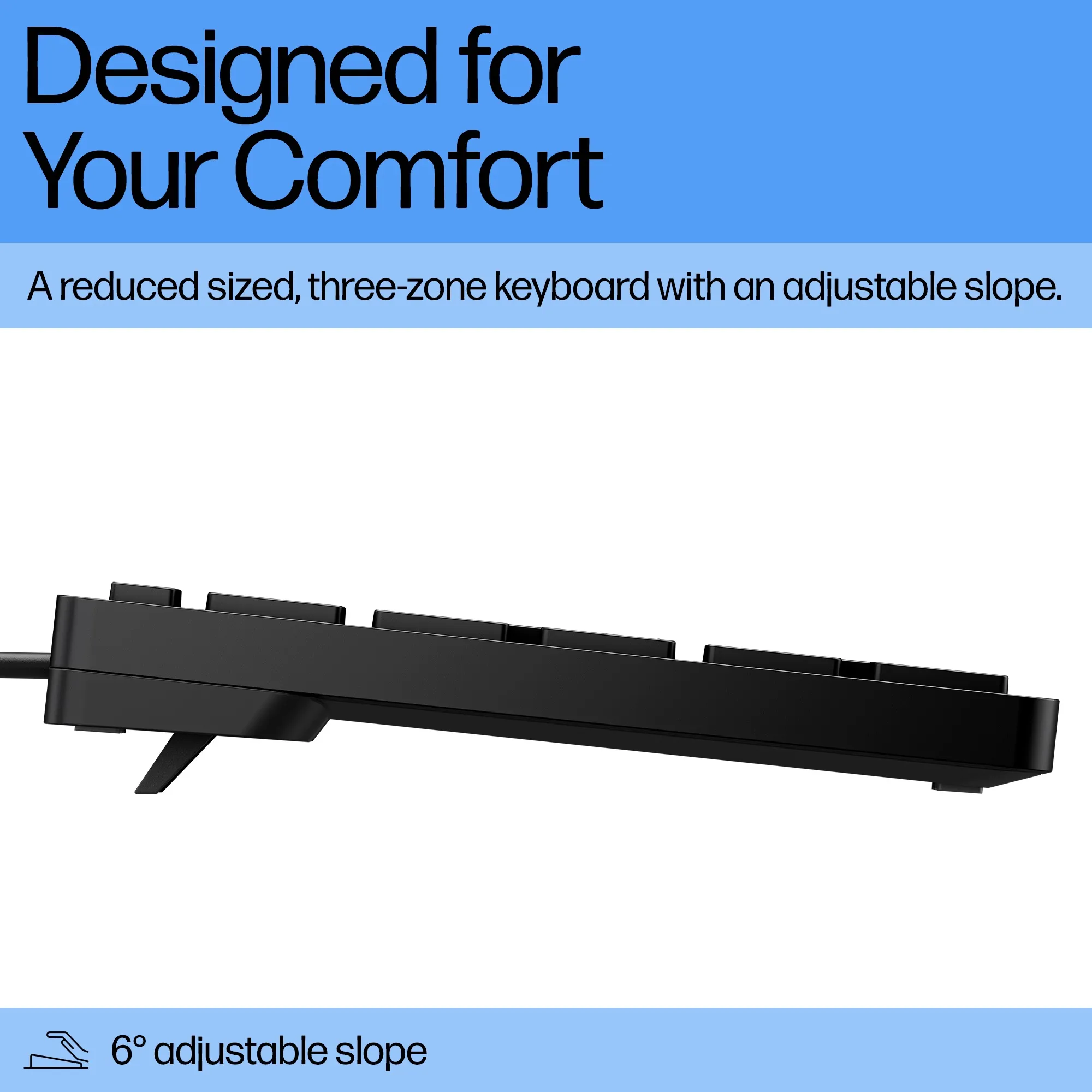 HP Wired Desktop 320K tangentbord, svart