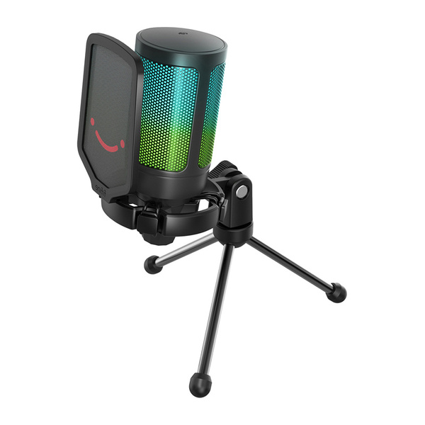 FIFINE AmpliGame A6V, USB, kondensator mikrofon, svart