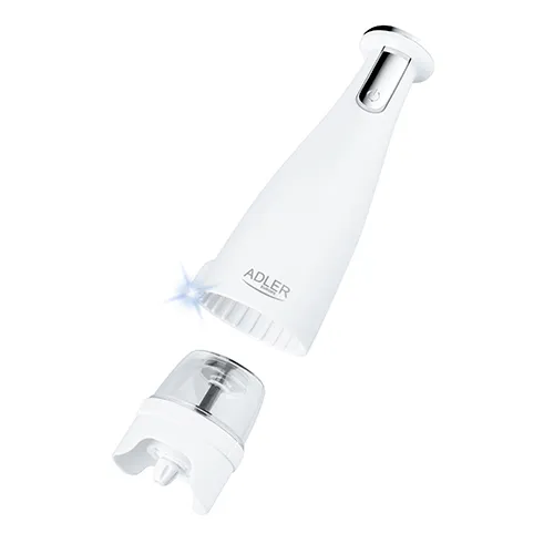 Adler AD 4449W Electric Salt and Pepper Grinder Set - Matte White