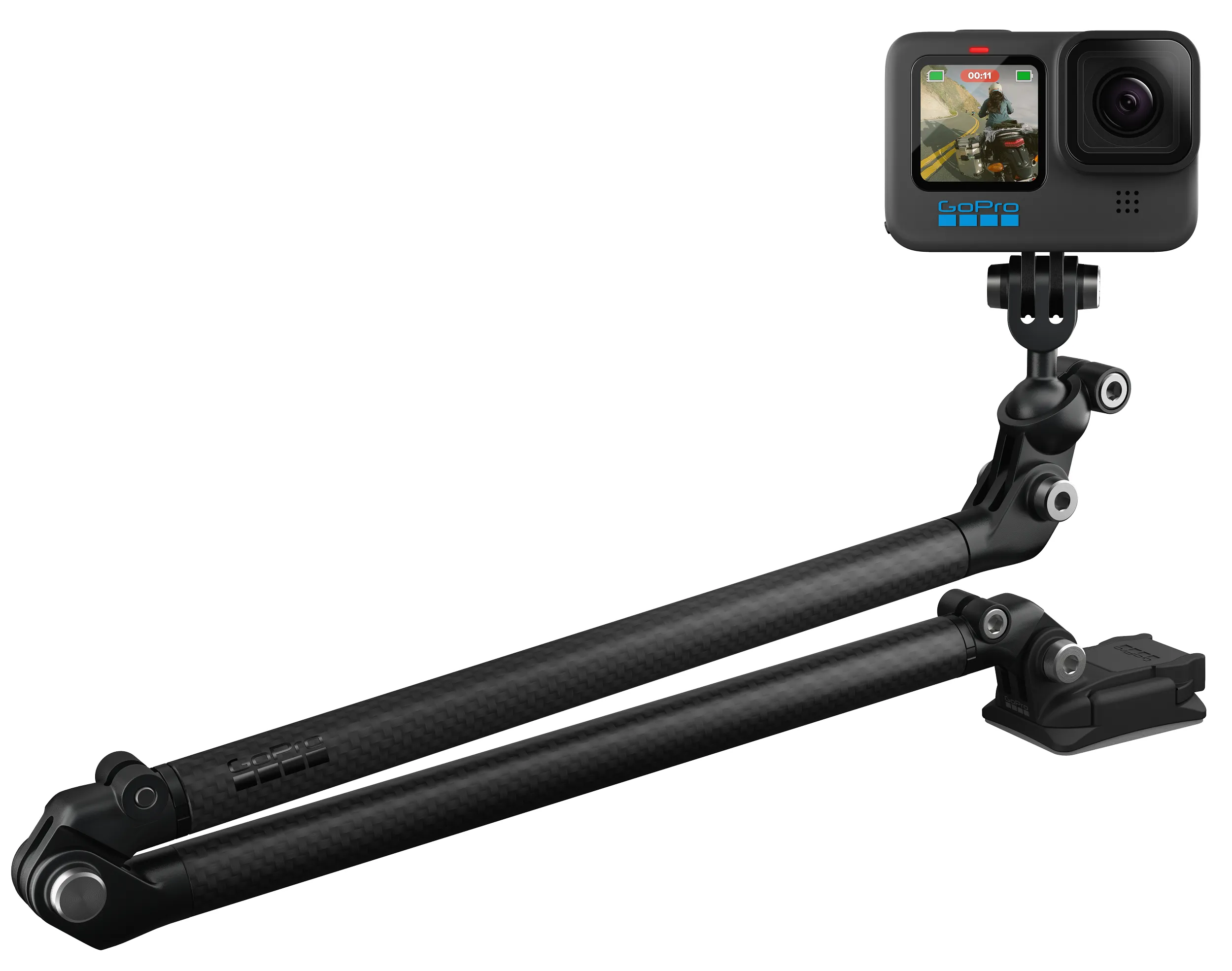 GoPro Boom + Adhesive Mounts