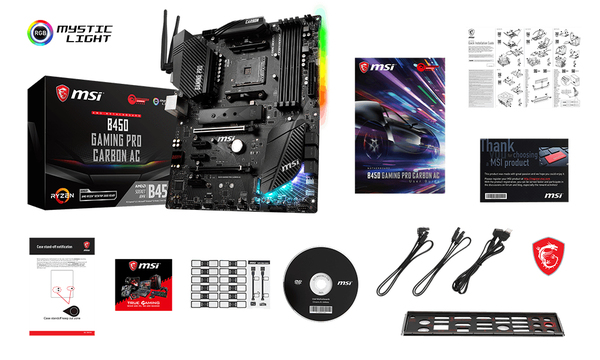 MSI B450 Gaming Pro Carbon AC ATX - motherboard
