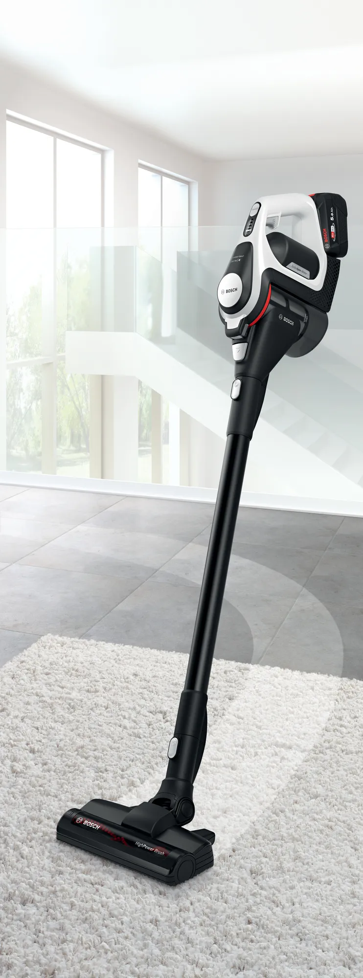 Bosch Unlimited Gen2 BSS825FRSH - Stick Vacuum Cleaner, black/white