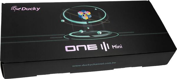 Ducky One 3 - Classic Black / White Nordic - Mini 60% - Gateron Baby Kangaroo - RGB