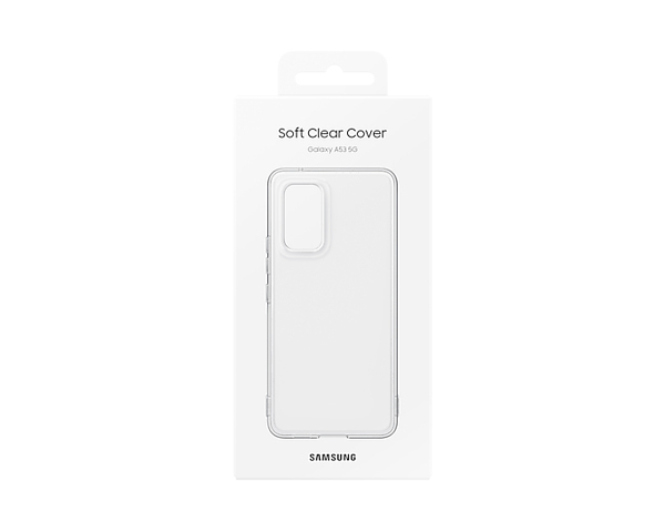 Samsung Soft Clear Cover, Galaxy A53 5G - Case, Transparent
