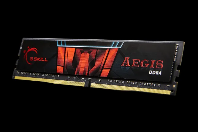 G.Skill Aegis 16GB (1 x 16GB) DDR4 2400 MHz, CL17 - memory, Black