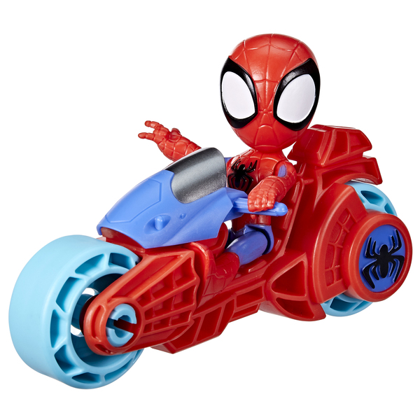 Spidey and his Amazing Friends 4 Inch Figure and Motorcycle, Asst.