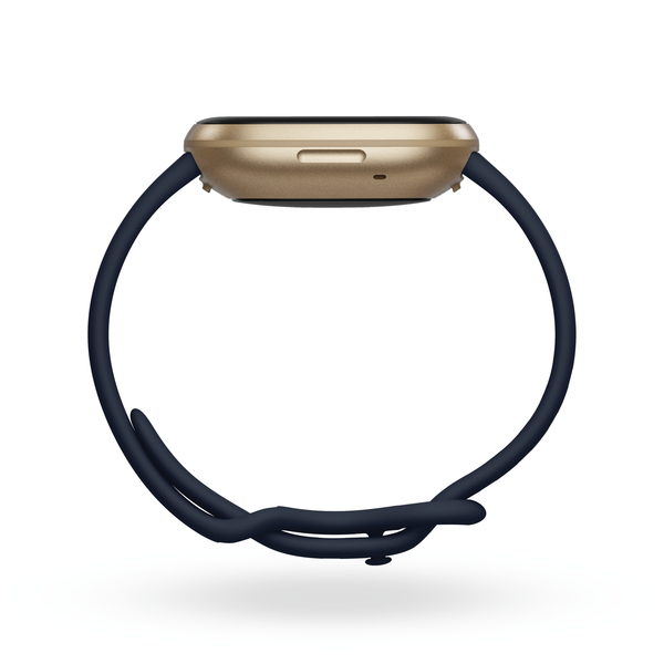 Fitbit Versa 3 - smartwatch, Midnight/Soft Gold