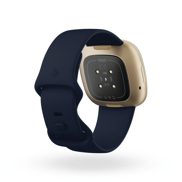 Fitbit Versa 3 - smartwatch, Midnight/Soft Gold