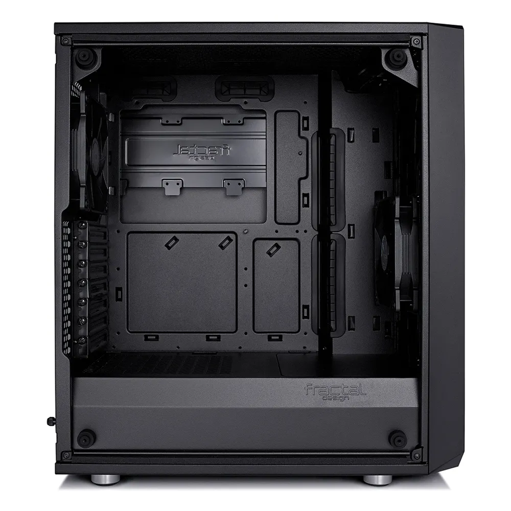 Fractal Design Meshify C - Mid Tower case, window, Black
