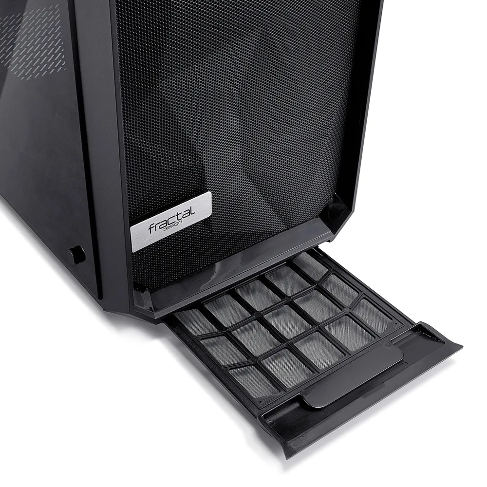 Fractal Design Meshify C - Mid Tower case, window, Black