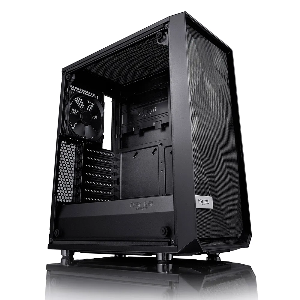 Fractal Design Meshify C - Mid Tower case, window, Black