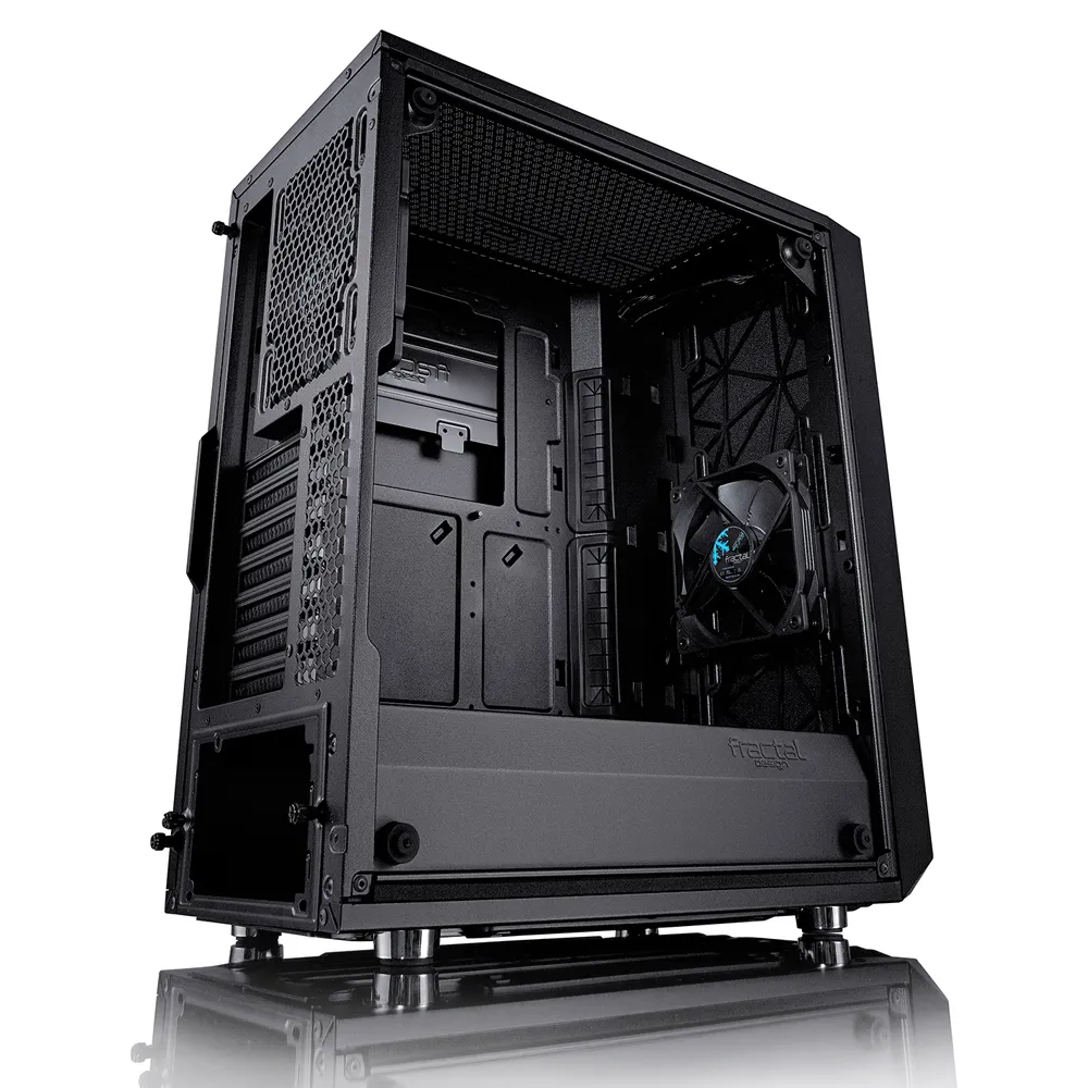 Fractal Design Meshify C - Mid Tower case, window, Black