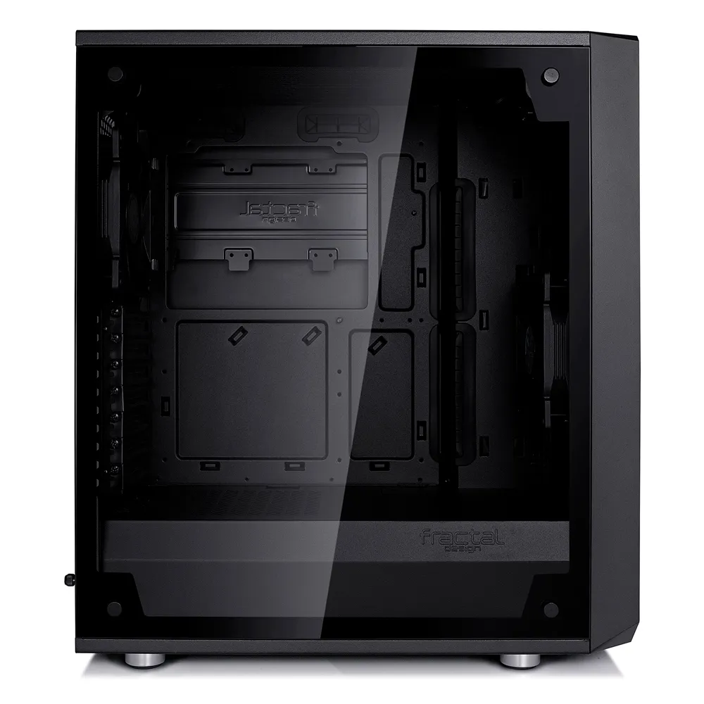 Fractal Design Meshify C - Mid Tower case, window, Black