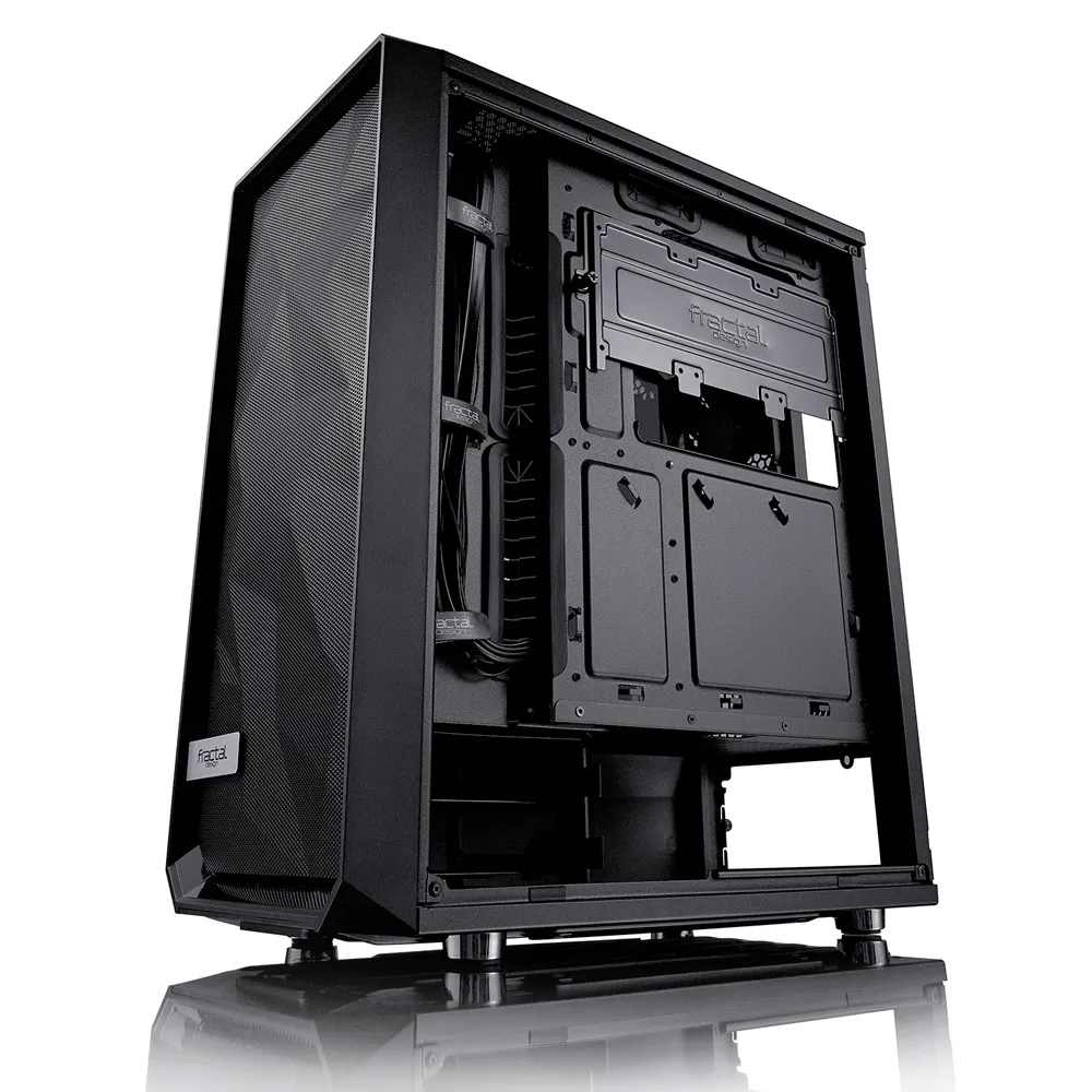 Fractal Design Meshify C - Mid Tower case, window, Black