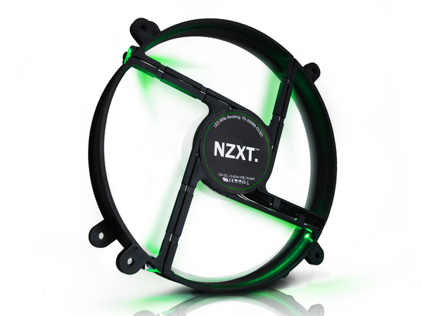 NZXT FS-200 LED Fan - Green