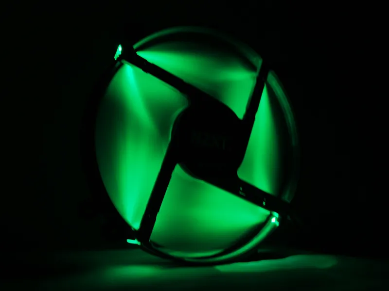 NZXT FS-200 LED Fan - Green