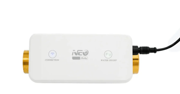 NEO Smart Water Valve Powered by Shelly