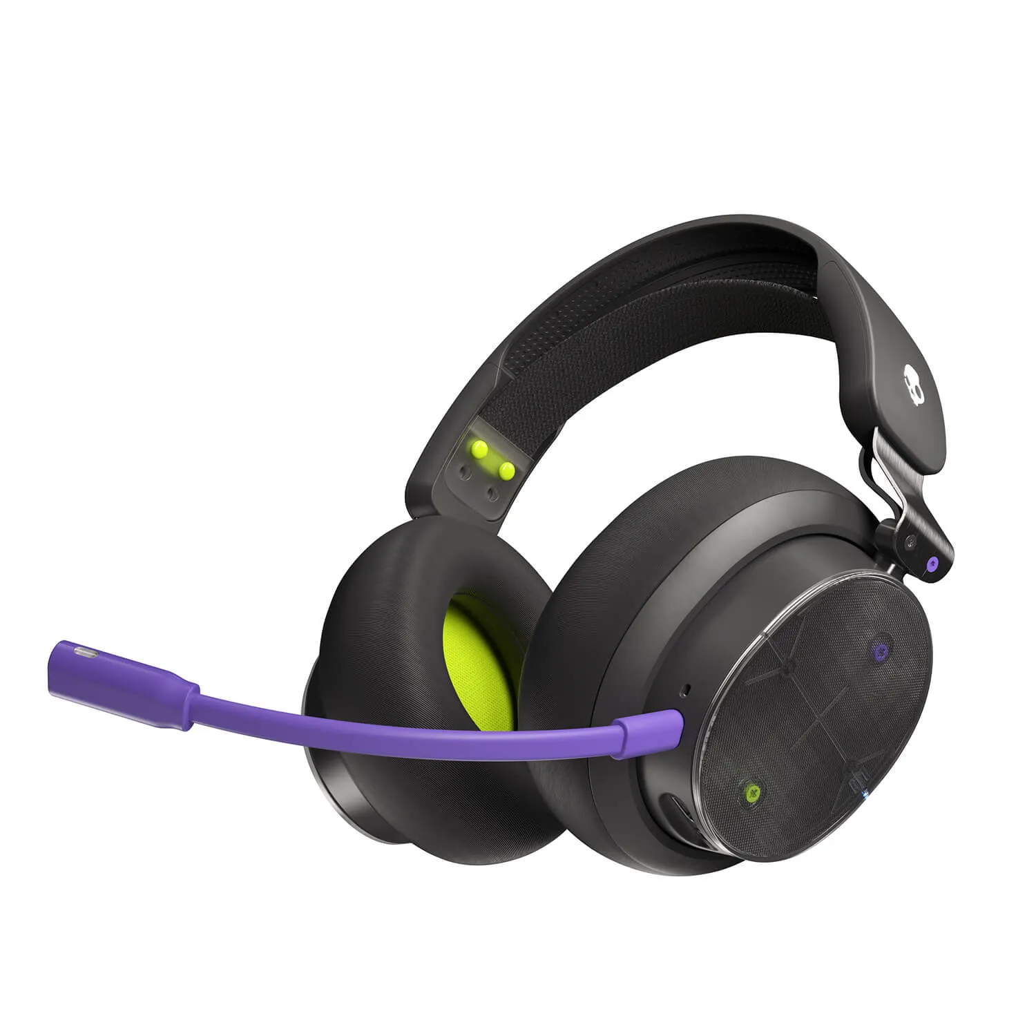 Skullcandy PLYR Digi Hype Multi-Platform -langattomat pelikuulokkeet mikrofonilla, Musta
