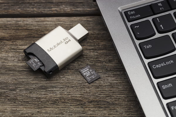 Kingston 256 GB Canvas Select, UHS-I Class 10 MicroSDXC-kort + SD adapter