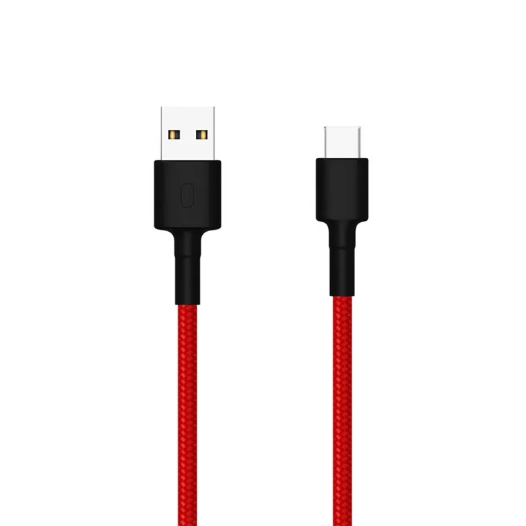 Xiaomi SJV4110GL USB-A to USB-C cable, 1 m, Black and Red