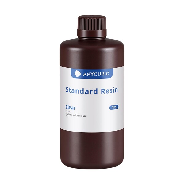 ANYCUBIC Standard Photopolymer Resin, 1 L, Clear
