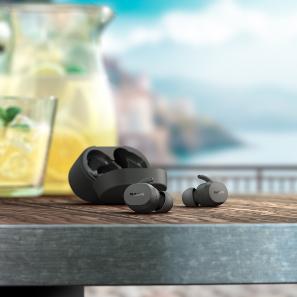 Philips T3216 TWS - wireless in-ear headphones, Black